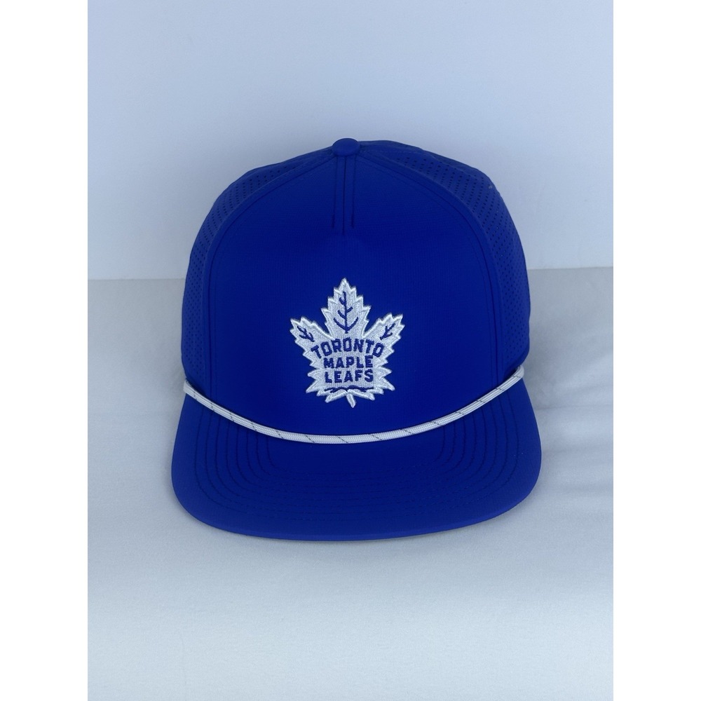 Toronto Maple Leafs American Needle Rope Trucker SnapBack Hat Cap Blue NHL NWT